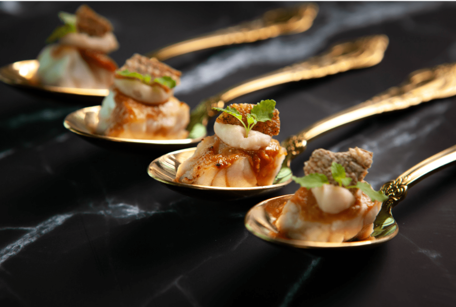 Catering Menus | Canapes, Shared, Fine Dining Cuisine On Cue