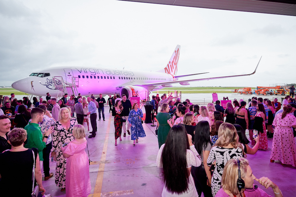 Virgin Australia Crew Hangar Party