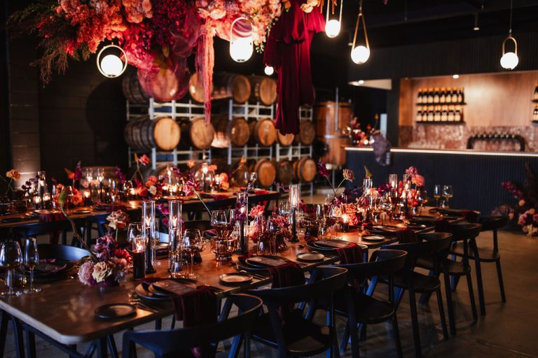 The Bethnal warehouse event space Brisbane set up for a function